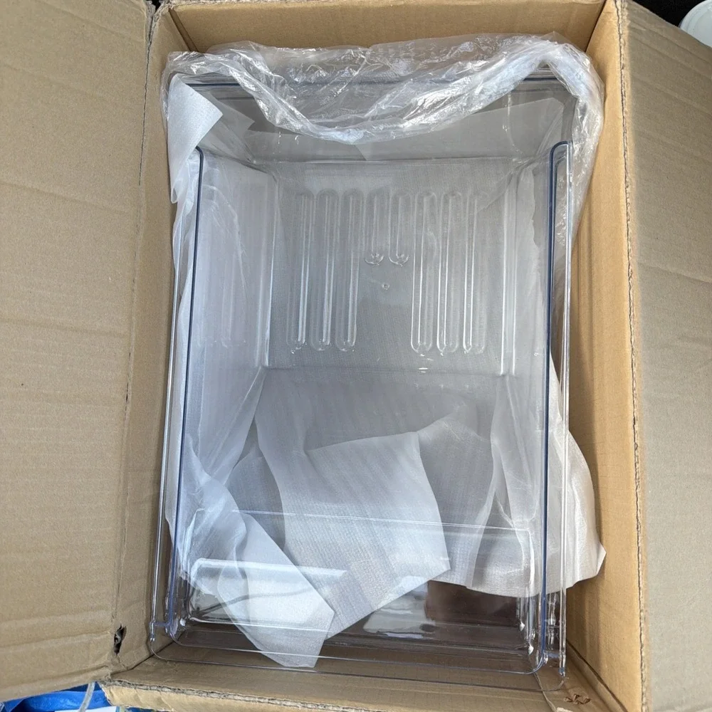 2 Pack Crisper Bin Drawer for Frigidaire Kenmore Refrigerator 240337103